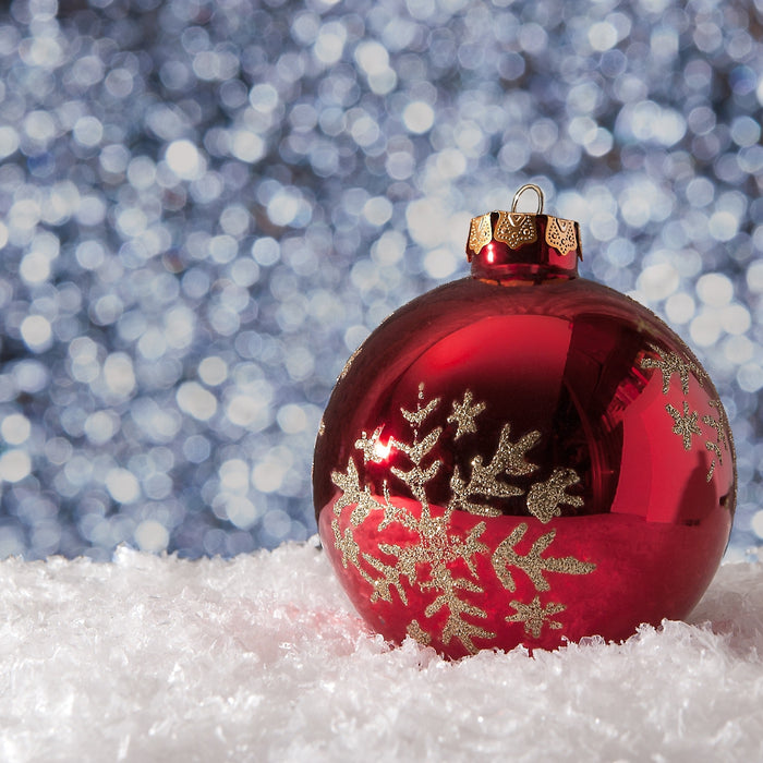 Christmas Decorations and the Glamour and Glitz with Pines and Needles