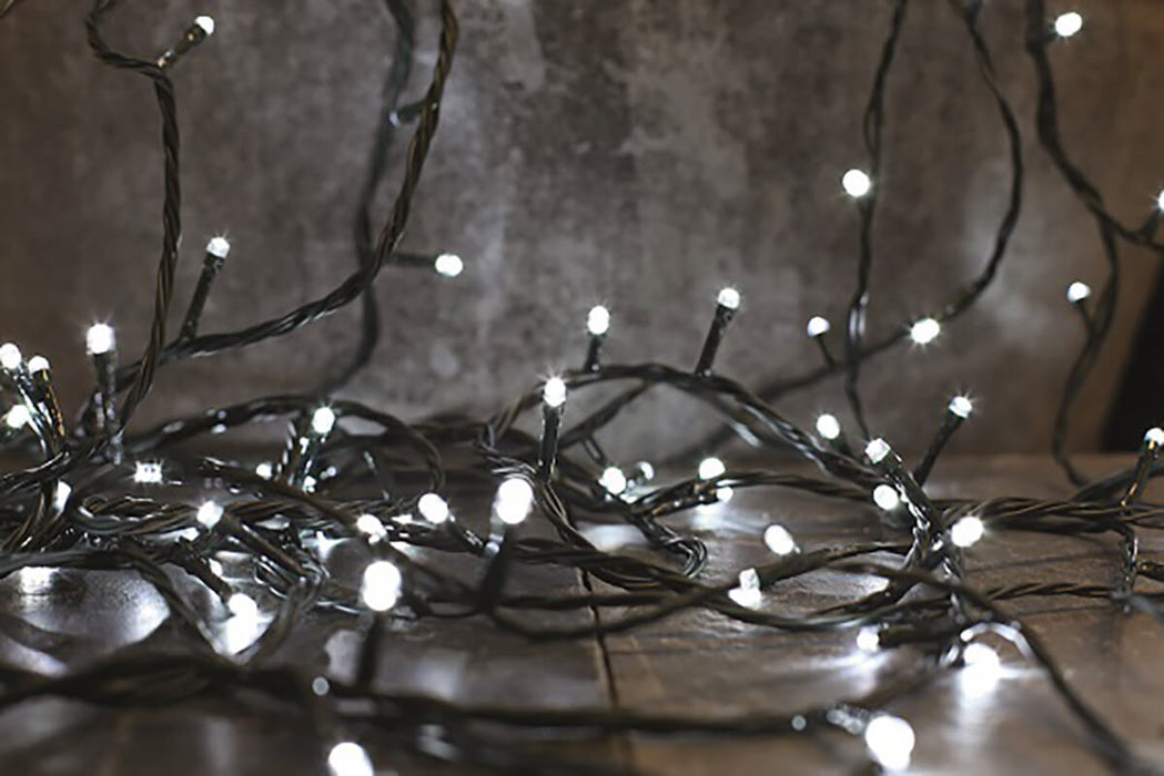 1000 Ice White LED String Tree Lights from Pines and Needles