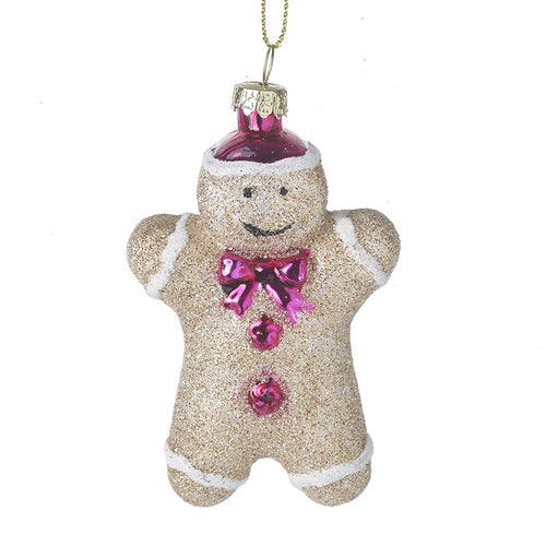 Hanging Gingerbread Man Christmas Decoration | Pines and Needles