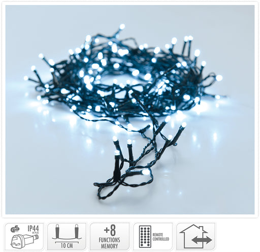 600 Ice White LED String Lights