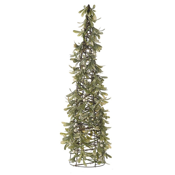 Natural Green Foliage Cone, 80cm | Pines and Needles